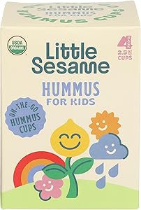 Little Sesame Organic Kid's Hummus Multipack, 10 OZ