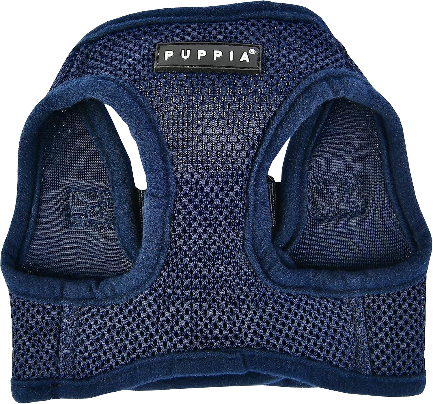 Puppia Dog Harness small dog and medium dog - Soft Vest in many colours - Also usable as Puppy Harness - Anti Pull Dog Lead, Navy, XXL - Image 3