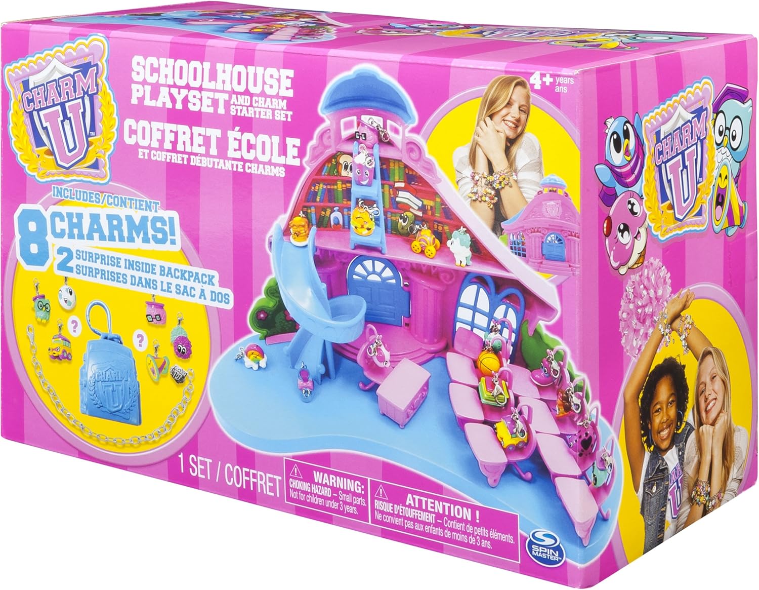 charm u school house playset