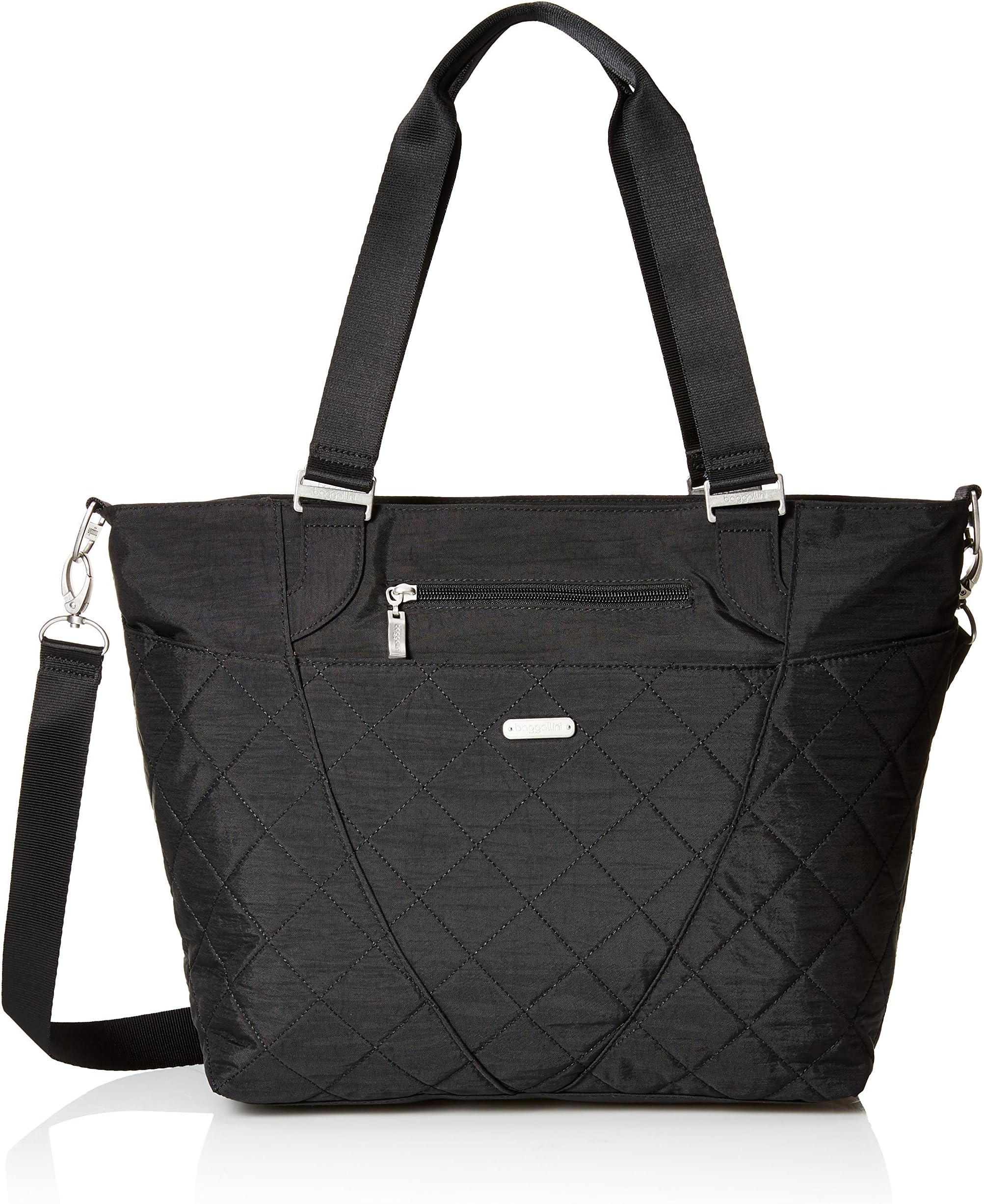 Baggallini Quilted Avenue Tote with Rfid