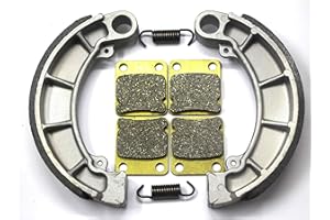 Master Chen Rear Brake Shoes Pads Front Brakes For Yamaha 350 Bruin 2x4 4x4 Auto MC0381-PAD