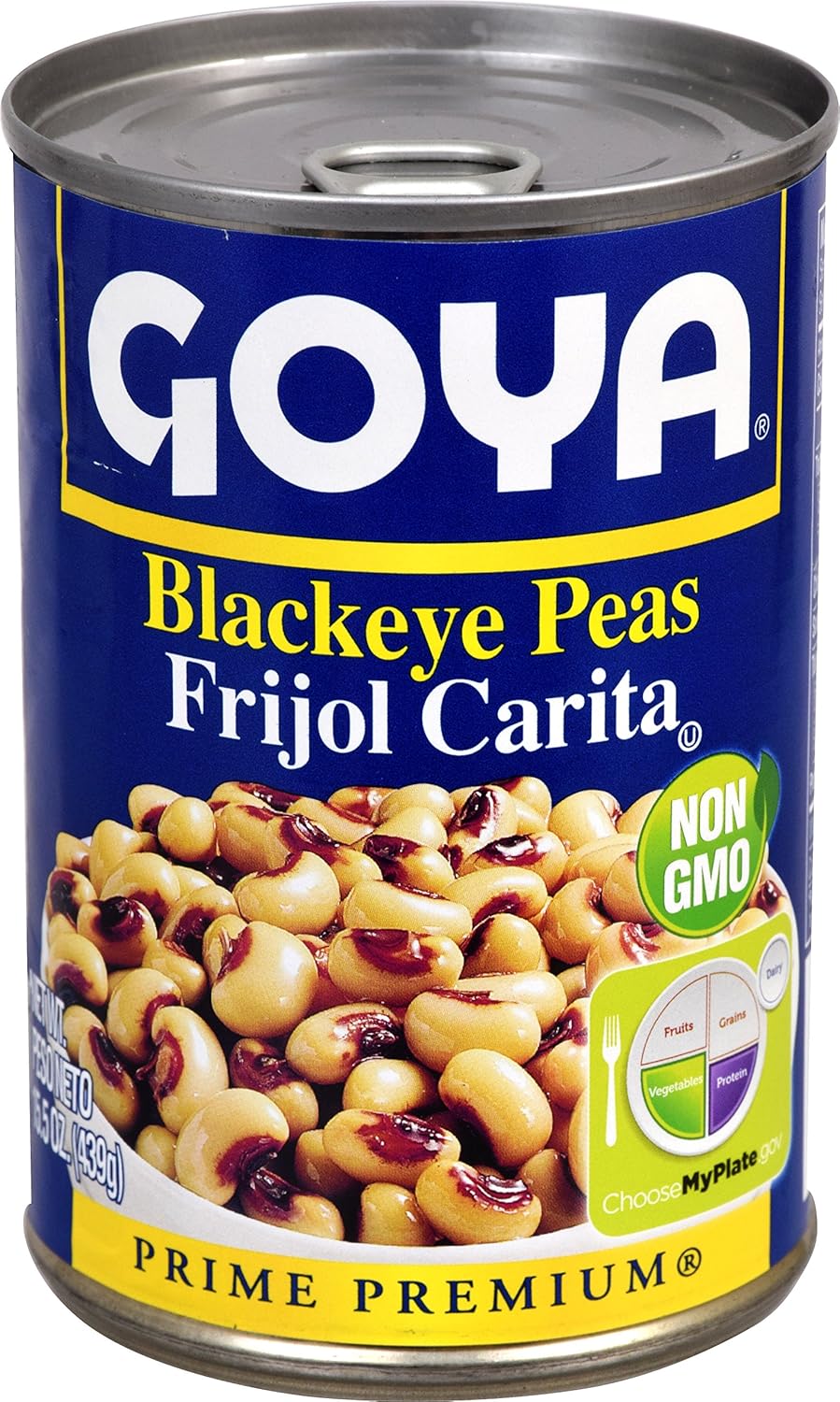 Goya Foods Canned Blackeye Peas, 16-Ounce (Pack of 24)