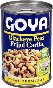 Goya Foods Canned Blackeye Peas, 16-Ounce (Pack of 24)