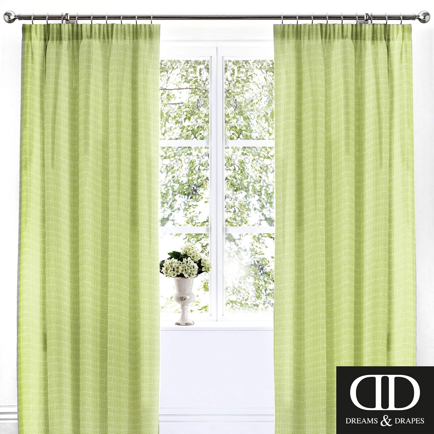 Amazon Com Dreams N Drapes One Pair Of Botanique 66x72