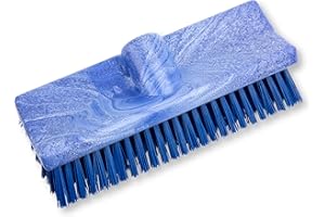 SPARTA 40423EC14 Plastic Floor Scrub Brush, Wall Brush, Equipment Brush with Nonabsorbent Bristles for Industrial Kitchens, H
