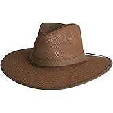 Henschel Hats Aussie Breezer Grande Hat - Extra Wide-Brim Sun Hat for Men | Perfect Men's Summer Hat for Camping