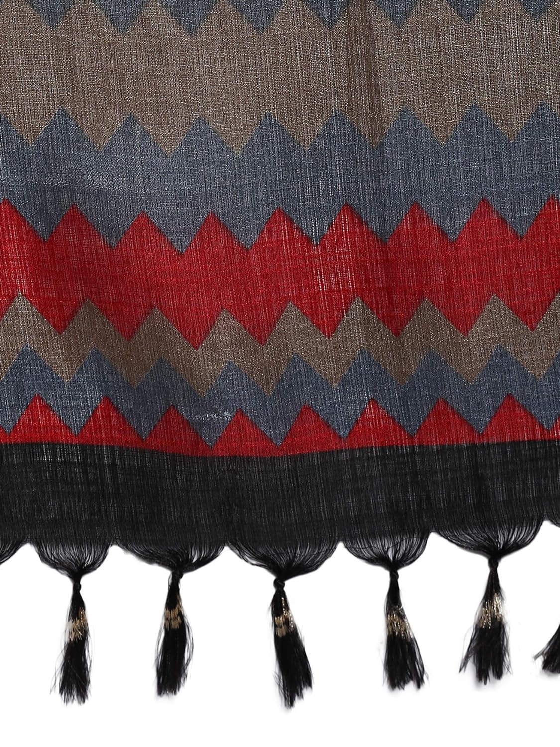 applecreation women's khadi silk dupatts with jhallar (freesize_multi-coloured_khdpt101d)