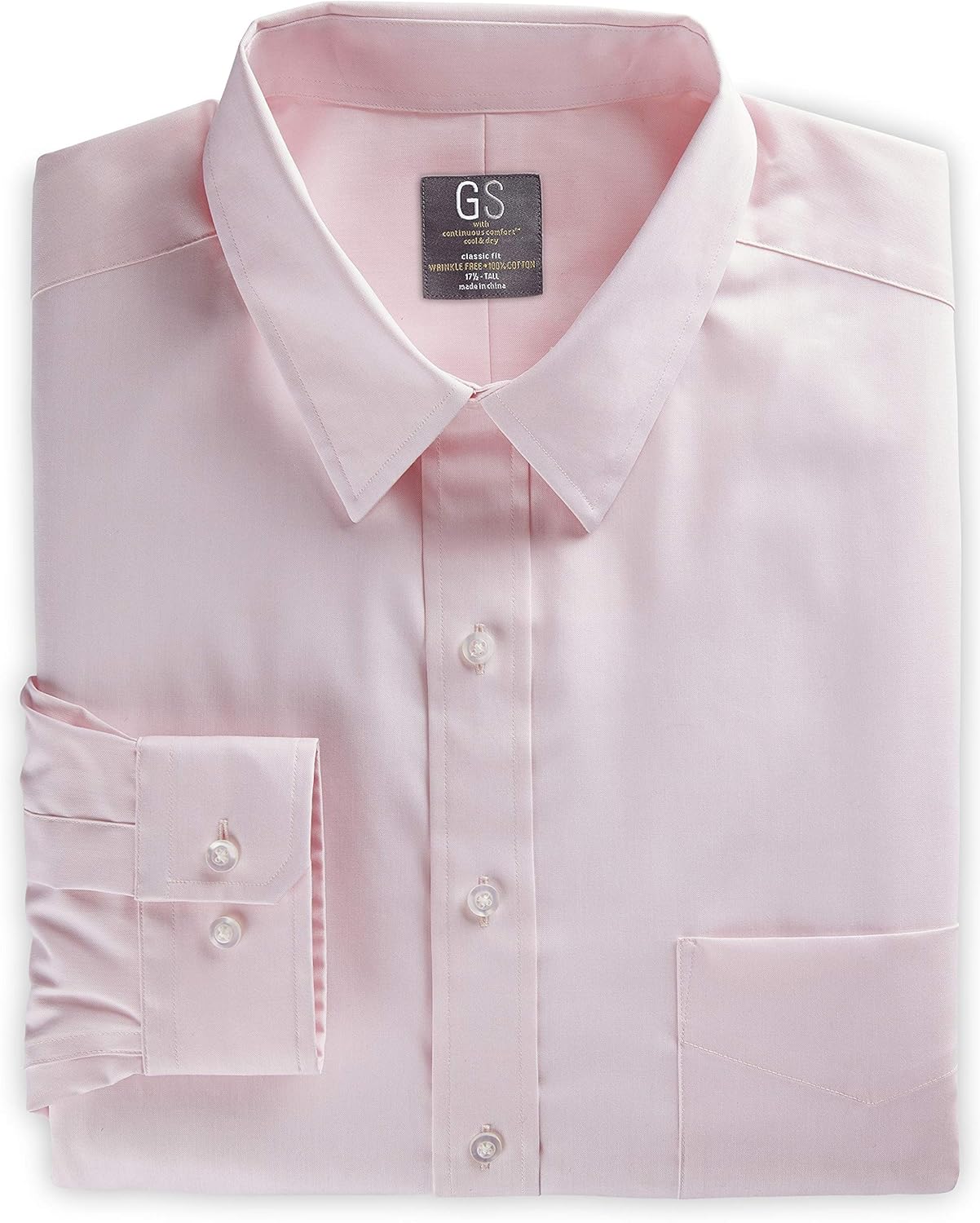 Buy Gold Series by DXL Big and Tall WrinkleFree Cool and Dry Solid