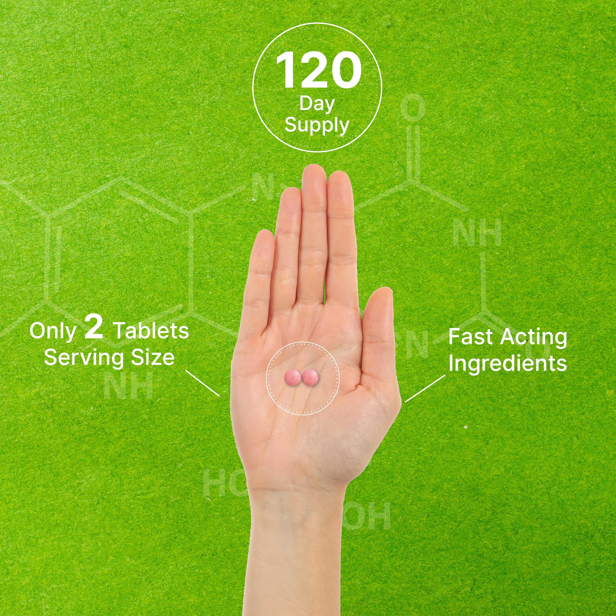 DEAL SUPPLEMENT Methyl B-12 Vitamins 5000 mcg, 240 Chewable Tablets | Active Form - Strawberry Flavored - Energy Support & Brain Health Function - Vegetarian & GMO Free