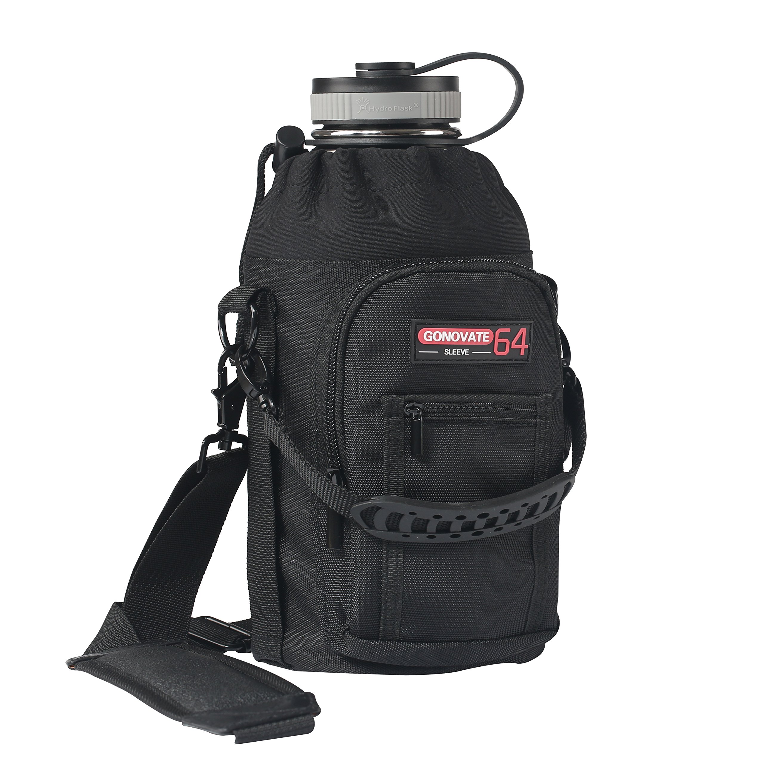 GoNovate 64 oz Pouch / Sleeve with Carrying Handle for Hydro Flask Bottles, w/ 2 738770808846 eBay