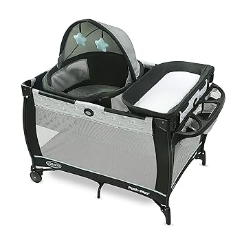 graco portable baby bed infant sleeper travel bassinet foldable crib playpen playard