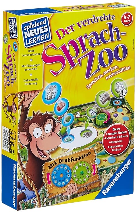 Ravensburger 25004 - Der verdrehte Sprach-Zoo