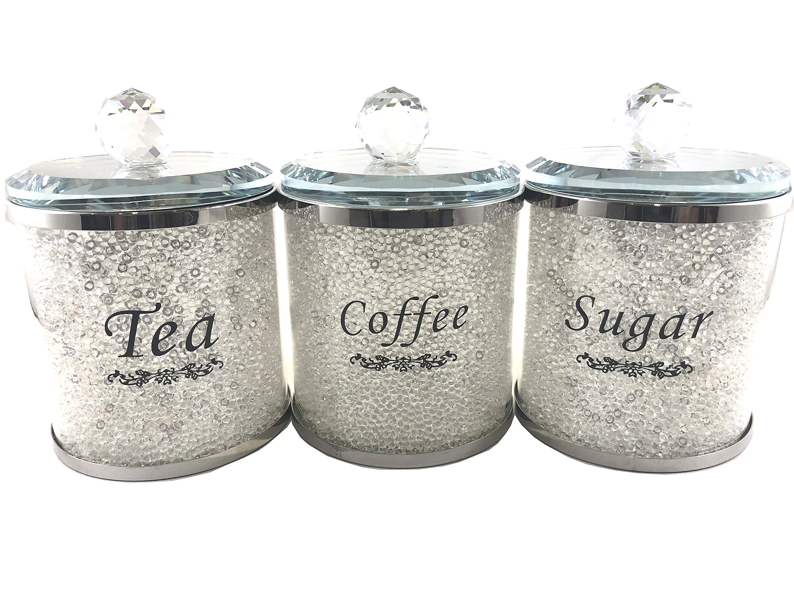 White Kitchen Canisters With Black Writing Black And White Ceramic