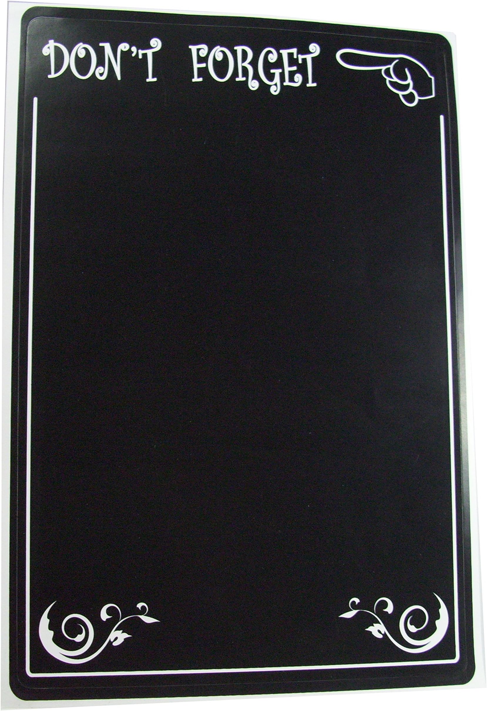 Peel and Stick "Don't Forget" Chalkboard Wall/Locker Sticker - 11in. X 7 1/2in