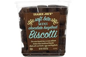 TRADER JOE'S Trader Joe`s Soft Bite Mini Chocolate Hazelnut Biscotti