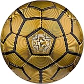 American Challenge Bergamo Soccer Ball – Sizes 5, 4 & 3 – Youth & Adult Training Soccer Ball for Practice, Games & Grass Fields