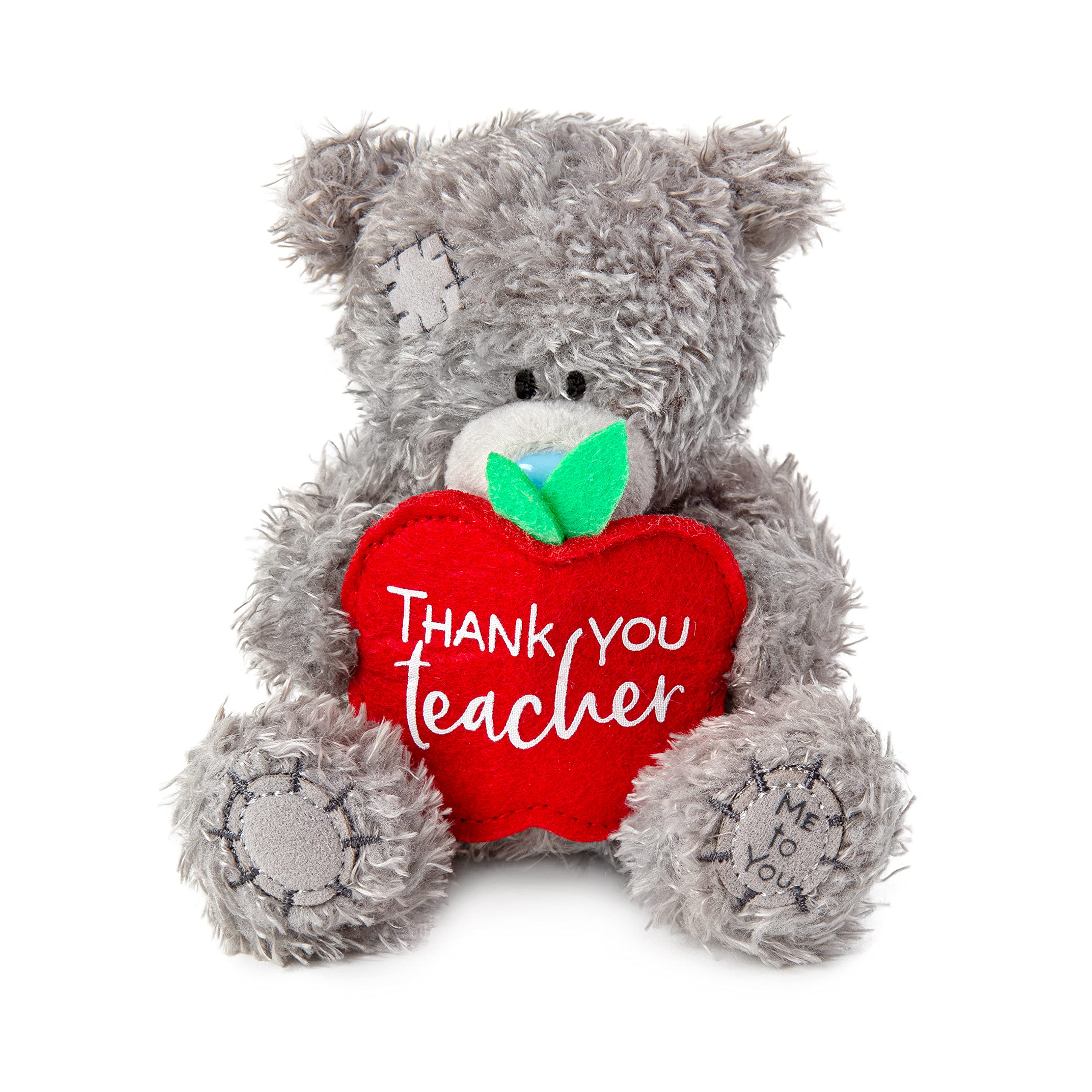 ME TO YOU Thank You Teacher Tatty Teddy Plush Bear 10cm High - Official Collection, Grey