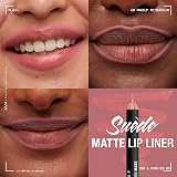 NYX Suede Matte Lip Liner SMLL09 Tea & Cookies/Glitz view 2