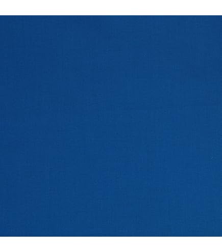 Navy Blue 60-Inch Wide Cotton Blend Broadcloth Fabric - Sold By The Yard - Premium Brushed Material