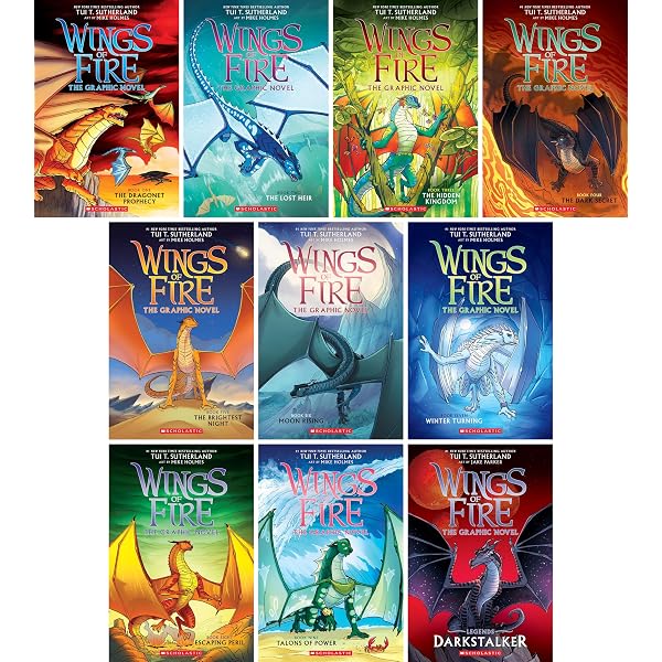 Wings of Fire Hardcover Series Set (Books 1-15): Tui T. Sutherland