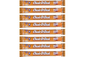 Chick O Stick Candy Bars | 8 Pack | Crunchy Peanut Butter Rolled In Toast Coconut | Peanut Butter Candy | .7 oz Bars | Pack of 8 Bars