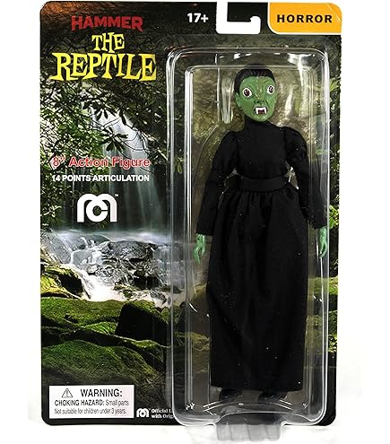 特撮 Horror figure 2 Amazon.com: Mego Hammer Horror The Reptile 8