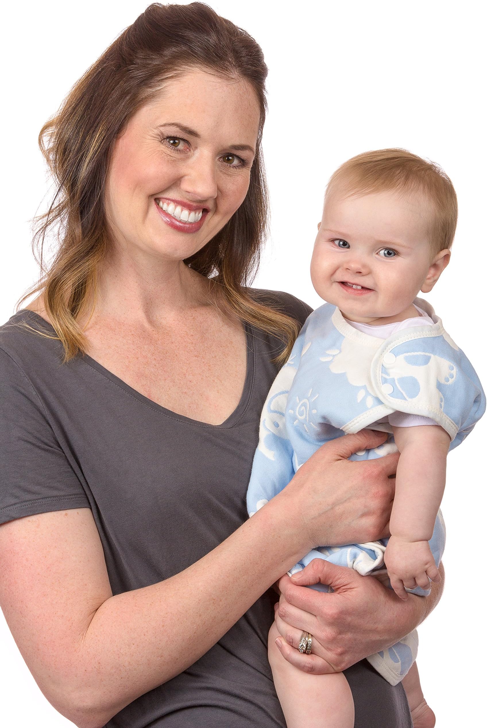 Wearable Blanket For Babies and Toddlers - 100% Muslin Cotton Quality - For Ages 12-24 Months by Summer Snuggles