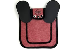 DOWN UNDER OUTDOORS Medium-Large Chicken Saddle with Adjustable Straps, Chicken Apron, Poultry Saver, Pet Supplies, Including Shoulder Cover (Burgundy)