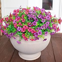 HyeFlora Artificial Flowers for Outdoor Indoor