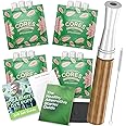 LovePuff Combo Pack - Habit Replacement Premium Wooden Air Inhaler Stick with 4 Natural Spearmint Cores for Healthier Choices