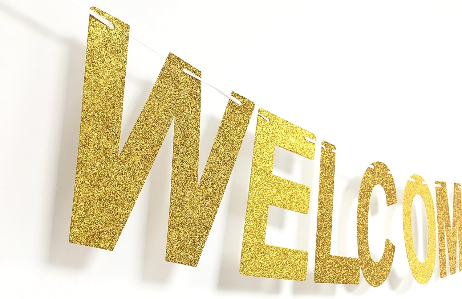 Andgo WELCOME HOME Banner for Home Decoration Family Party Supplies Photo Booth Props - Image 3