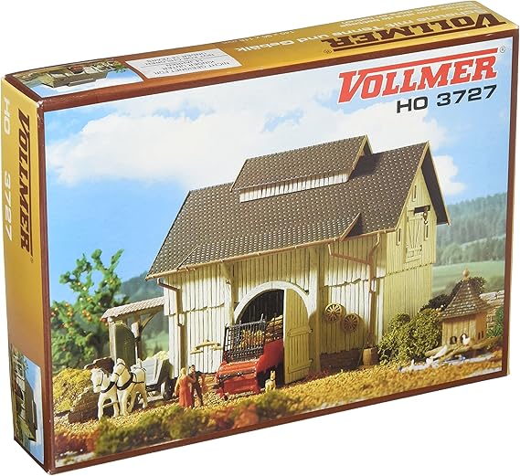 Amazon Com 43727 Barn Ho Scale Model Toys Games