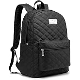 Kinmac Water Resistant Laptop Backpack with USB Charging Port for Laptop Up to 15.6 Inch (Embroider)