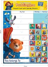 Paper Projects Paddington Reward Chart Wipe Clean 56 Sparkly Stickers view 6