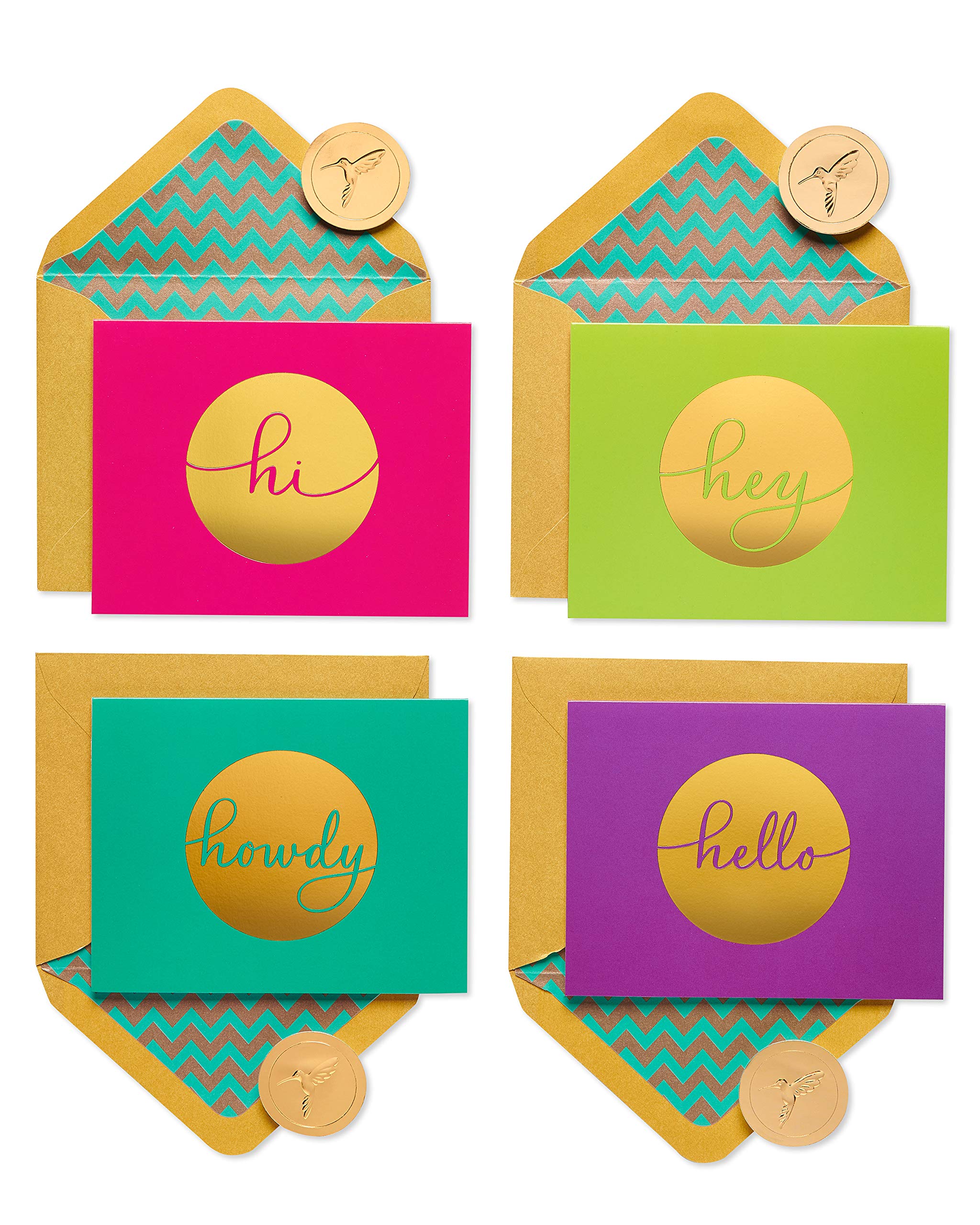 Papyrus 5228232 Blank Cards with Envelopes, Hello (20-Count) — image 1