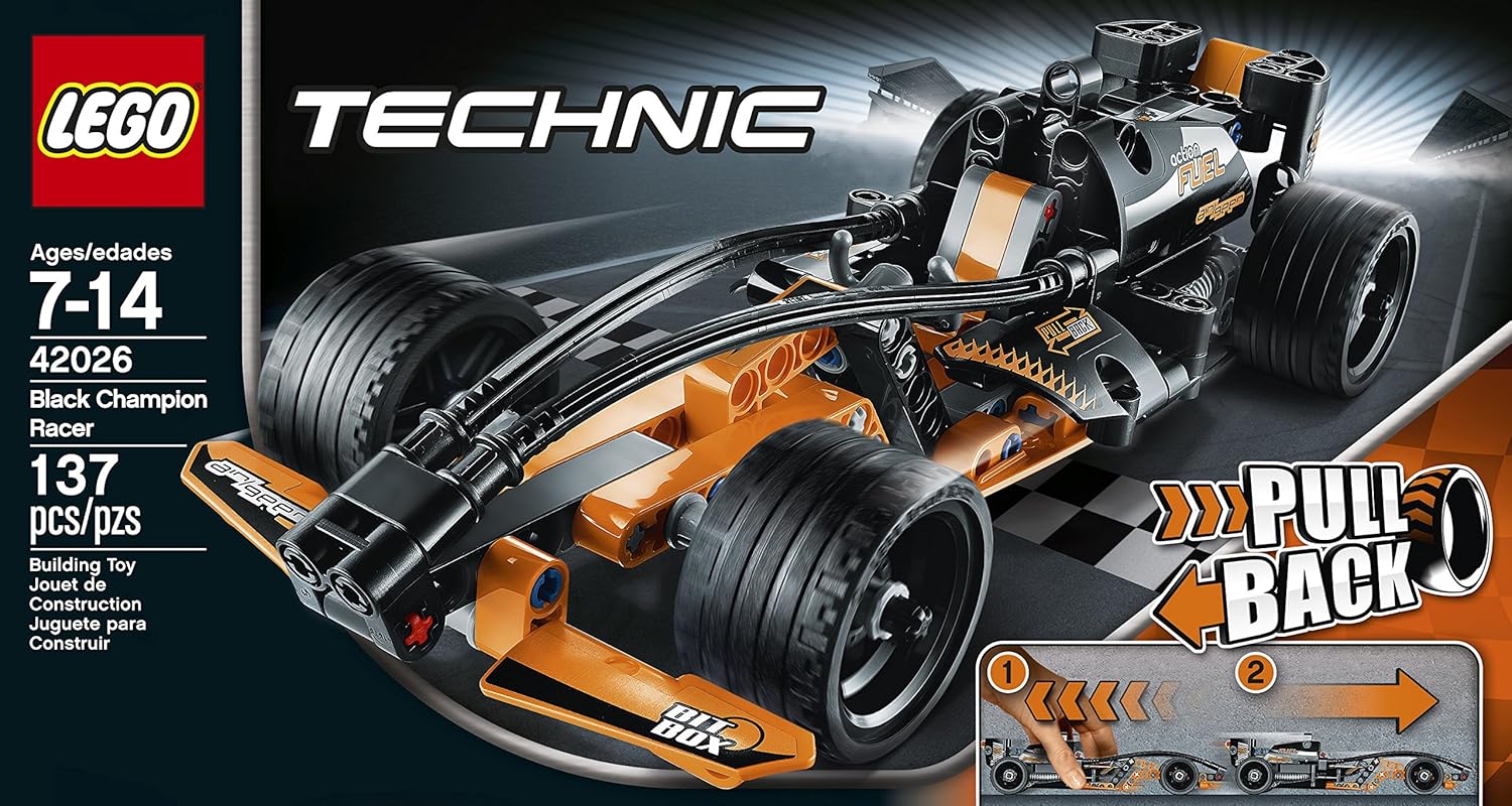 lego technic black champion racer