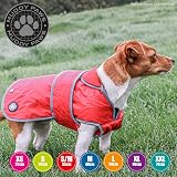 Ancol Muddy Paws All Weather Stormguard Coat Poppy Red X-Small view 2