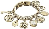 Anne Klein Women's 10-8096CHRM Premium Crystal