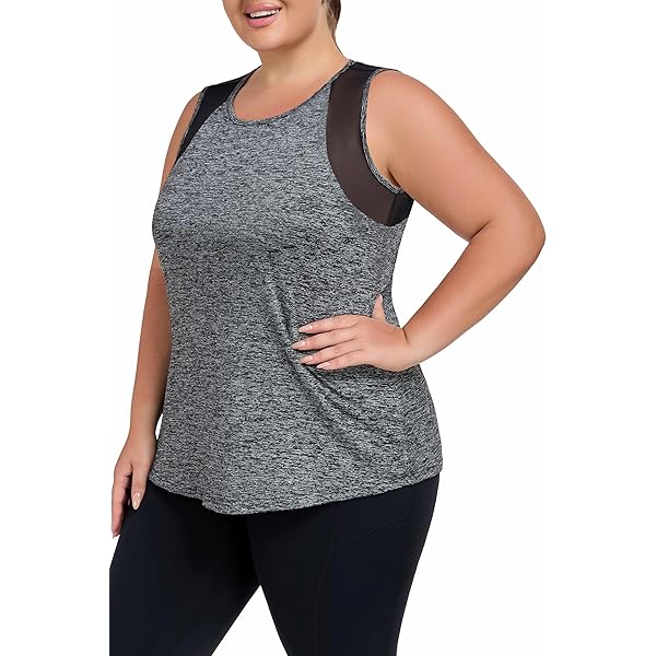 Women's Plus Size V-Neck Tank Top | Sleeveless Loose Blouse For Office & Casual Wear - View #7