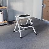 Home Vida 2 Step Ladder Heavy Duty Steel Portable Folding 150kg Max view 8