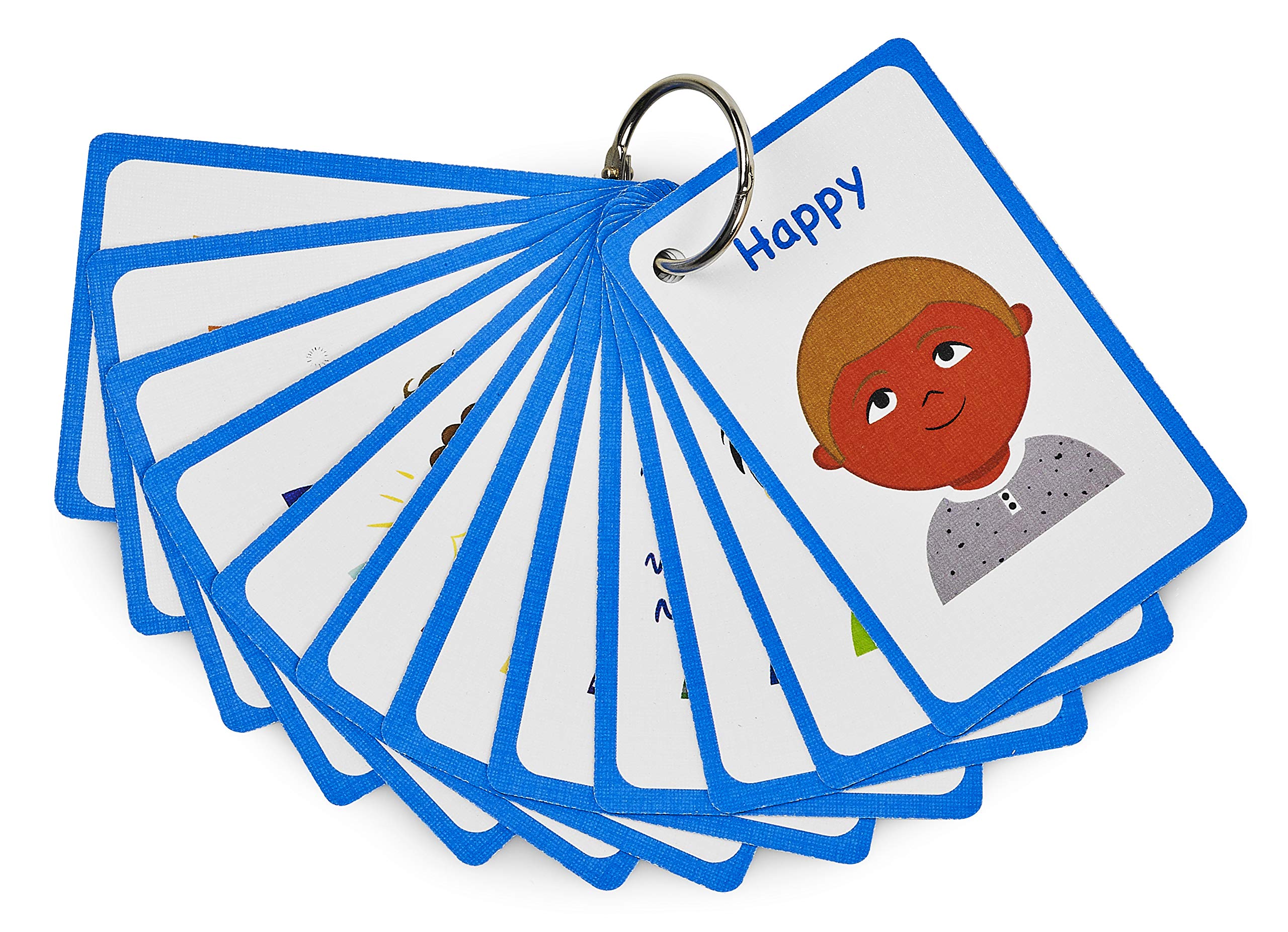 Buy My Feelings and Emotion Boys 12 PECS Flashcards for visual aid