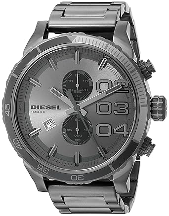 End of Season Double Dow Analog Grey Dial Men's Watch - DZ4314