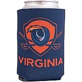 Desert Cactus University of Virginia Can Insulator Cavaliers UVA Wahoos Beverage Cooler 1 Pack Foam 12oz Can Holder Single Sided (Design A)