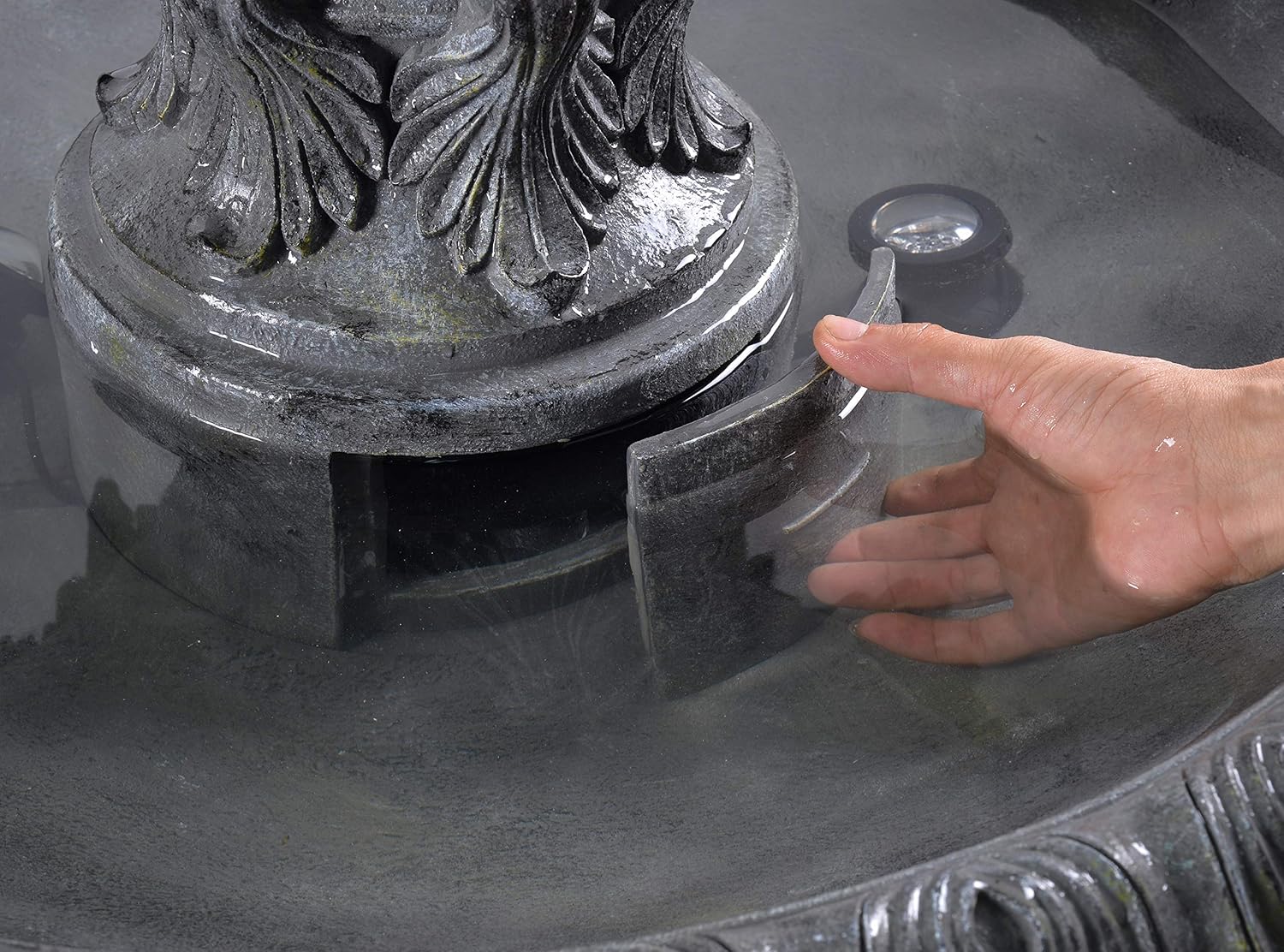 Kenroy Home 51084ZC Ibiza Fountains, Zinc : Garden & Outdoor