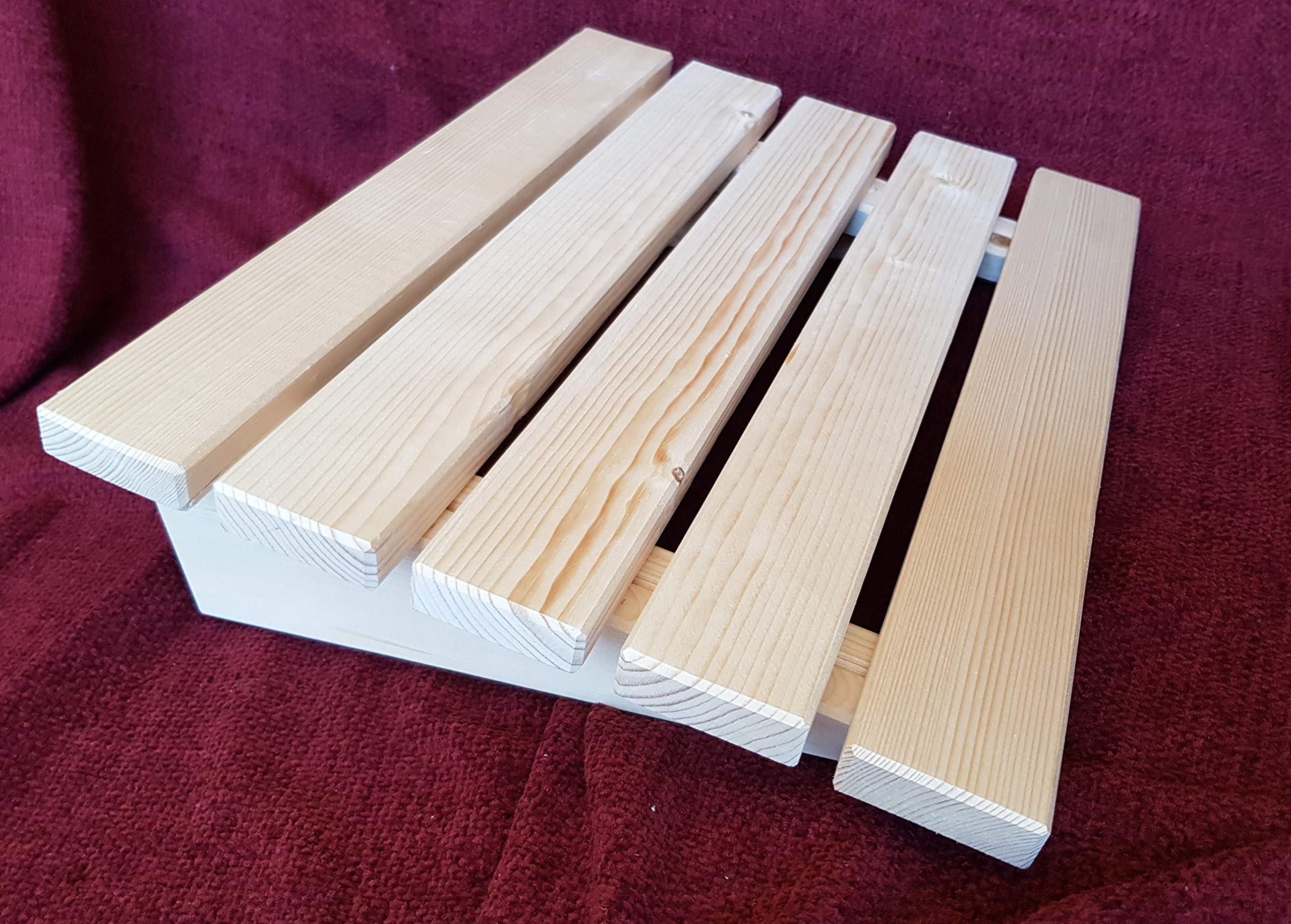 Sauna Headrest Head Wedge Neck Support Wooden Cushion Sauna Cushion 5 Litres