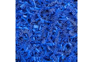MagicWater Supply - 1/2 LB - Sky Blue - Crinkle Cut Paper Shred Filler great for Gift Wrapping, Basket Filling, Birthdays, Weddings, Anniversaries, Valentines Day, and other occasions