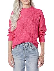 Amazon Essentials Women's Soft-Touch Modern Cable