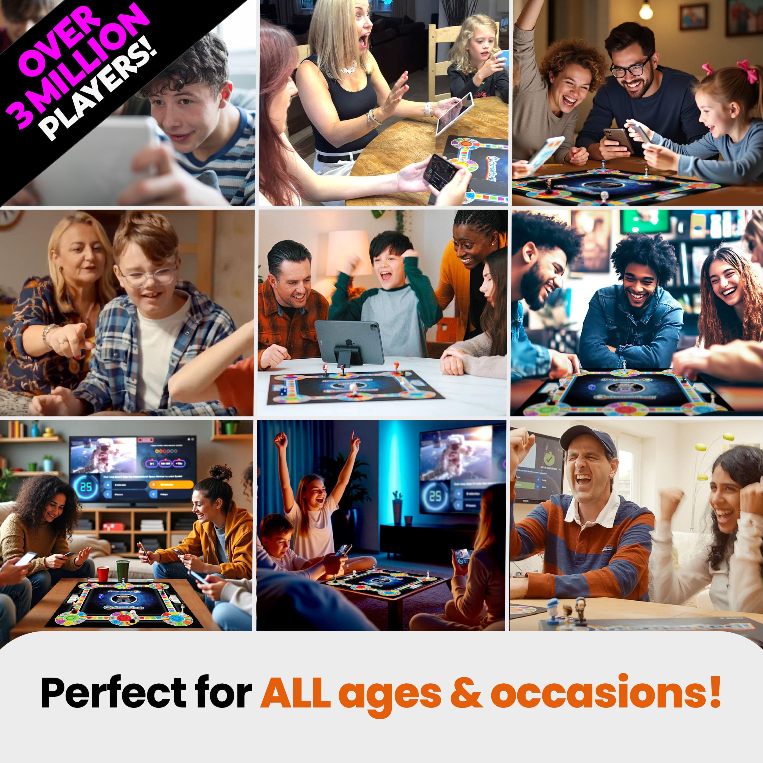 Outsmarted Ultimate Edition - 10 Exciting Bonus Categories | Kids, Teens & Adults | Next-Level Game Night For Family & Friends | 2–24 Players | Age 8+ | 10,000+ Questions | 2026 UK Edition