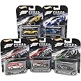 Hot Wheels FORZA Motorsport Set of 5 Cars, 73 Ford Falcon XB, 17 FORD GT, Alfa Romeo Giulia Sprint GTA, 12 Camaro ZL1 Concept, and Lamborghini Gallardo LP 570-4 Superleggera Bundle