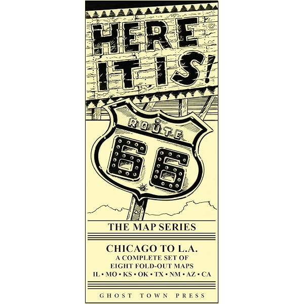 Amazon.com: Here It Is! The Route 66 Map Series: 9780967748146